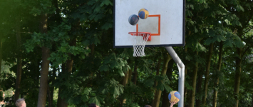 Basketbal veld of ring - basketbal