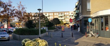 Opfleuren winkelgebied Leuvensbroek - ingang_Mickey