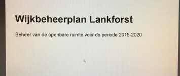 Wijkbeheerplan